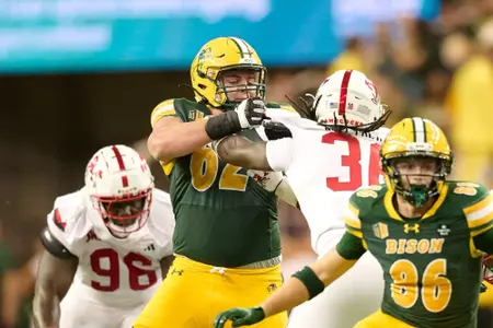 Photo from the Jacksonville State at North Dakota State football game Saturday, Aug. 29, 2026.