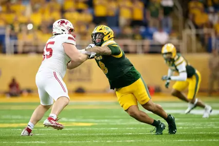 Photo from the Jacksonville State at North Dakota State football game Saturday, Aug. 29, 2026.