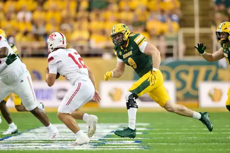Photo from the Jacksonville State at North Dakota State football game Saturday, Aug. 29, 2026.