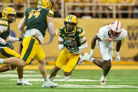 Photo from the Jacksonville State at North Dakota State football game Saturday, Aug. 29, 2026.