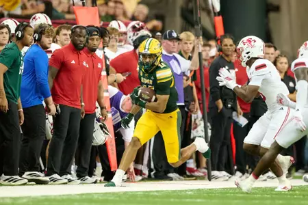 Photo from the Jacksonville State at North Dakota State football game Saturday, Aug. 29, 2026.