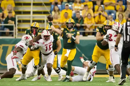 Photo from the Jacksonville State at North Dakota State football game Saturday, Aug. 29, 2026.