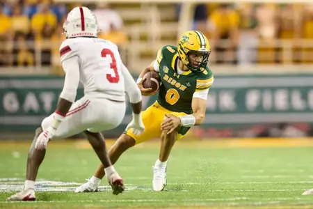 Photo from the Jacksonville State at North Dakota State football game Saturday, Aug. 29, 2026.