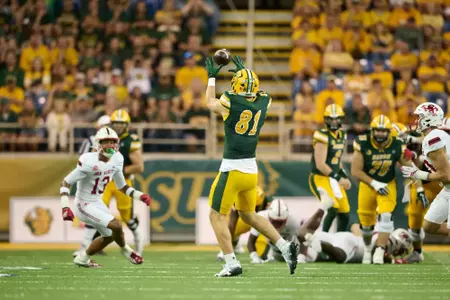 Photo from the Jacksonville State at North Dakota State football game Saturday, Aug. 29, 2026.