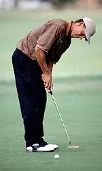 Josh Watney won his match<BR>against BYU in the finals of<BR>the Pacific Match Play Tournament.