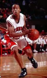 Courtney Alexander caught fire in the second half, hitting his first eight shots, in Wednesday's game against Cornell.