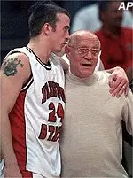 Chris Herren and Coach<BR>Tarkanian head to the NIT.