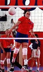 So. MB Shauna McQuaid posted a career- and match-high 22 kills against San Francisco and hit a tournament best .443 to power the Bulldogs to their first tournament win on the year at the 1999 USF/Golden Gate Classic.