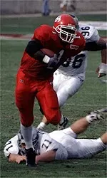 Running back Paris Gaines had his first touchdown run of the year in Fresno State's 58-21 victory over Nevada.
