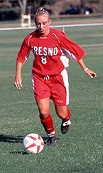 Junior midfielder Aimee Thompson has started in every game of her Fresno State career. Unheralded, hard-working, dedicated she is one of the best center midfielders in the WAC.