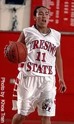 Laura Garcia's layup with 11 seconds remaining broke a tie game and lifted Fresno State past Boise State on Saturday night.