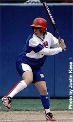 Senior 1B Angela Cervantez is one of five All-Americans dotting the Bulldogs' 2000 roster.
