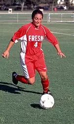 Junior Nicole Burnside scored at the 41:26 mark in the second half to give Fresno State the lead for good against the Mexican National Team on Saturday night.