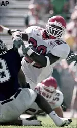 Running back James Tillman had a 22-yard touchdown run in Fresno State's spring game Friday night.