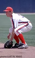 Sophomore Tom Creighton was 2-for-2 with two runs scored and three walks in Sunday's 10-8 win against Santa Clara. Creighton has reached base by either hit, walk or hit by pitch in 22 consecutive games.