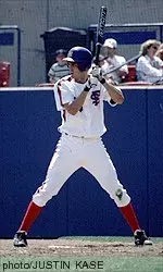 Senior Anthony Acevedo recorded his team-leading 12th multi-RBI game in Saturday's 8-3 victory at TCU.