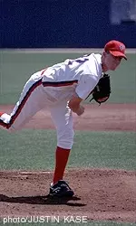 Sophomore Zach Minor allowed a pair of unearned runs in eight innings in Tuesday's 15-2 victory against Sacramento State.