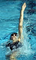 Summir Case will swim the 100-meter backstroke at the 2000 USA Olympic Selection meet in Indianapolis, Ind., on August 9-16.