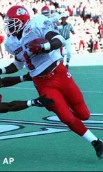 Running back Paris Gaines continues to recover from offseason knee injury. He carried the ball several times in Sunday's scrimmage at Bulldog Stadium.