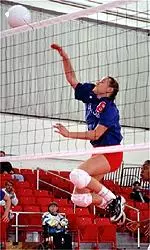 Sophomore outside hitter Christy Burnett collected a double-double for the Bulldogs after posting a match-high 15 kills and a team-best 11 digs.