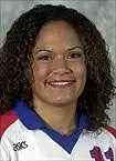 Tina Milburn hit .257 with 14 kills and eight blocks last season.
