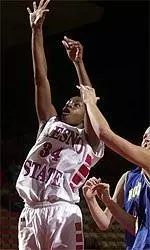 Omelogo Udeze is pacing Fresno State with a 12.4 scoring and 8.6 rebounds average.