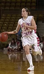Lindsay Logan had 23 points to lead Fresno State to an 85-82 exhibition victory over The Hansens.