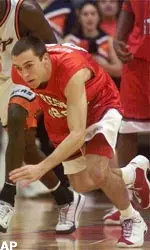 Fresno State's Travis DeManby runs after a loose ball during the Bulldogs' 80-61 loss to UTEP.