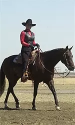 Junior Kendra McQueen took third place in the Open Reining and helped the Bulldog Western team to a fourth-place finish and the Bulldogs to a second-place finish in Saturday's NCAA Tournament.