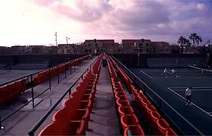 The Spalding G. Wathen Tennis Center is the home of Fresno State tennis.