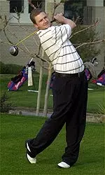 Junior Jonathon Echols leads the Bulldogs after two rounds of play. Echols shot 143 placing him tied for 32nd.