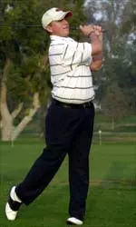 Sophomore Daniel Timmons is leading the 'Dogs this week after shooting a two-round 139.