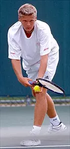 Peter Luczak dropped a 5-7, 6-2, 6-4 decision to Tennessee's Mark Parsons in the first round of the NCAA Singles Tournament Thursday afternoon.