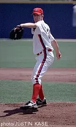 Zach Minor pitched eight-plus innings, allowing only two earned runs while striking out four.