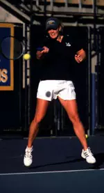 No. 1 singles player Sara Walker, who went 21-10 this year, leads the Bruins into their first round NCAA tournament match against Georgia Tech.