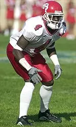 Senior cornerback Tierre Sams had an interception in Fresno State's win over Wisconsin.