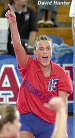Sophomore outside hitter Stefanie Taelman is the first Belgium player for the Bulldogs. Prior to coming to Fresno State, Taelman was a member of Belgium's junior national team.