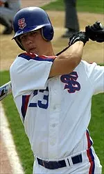 Junior catcher/pitcher Ben Fritz and the Bulldogs open their season against Santa Clara this weekend. Fritz was selected as the preseason WAC Player of the Year by <i>Baseball America</i>. (Photo by Justin Kase Conder)