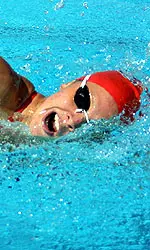 Senior Jessica Klenner and the Bulldogs host Nevada this weekend at Central Unfied Aquatics Complex.
