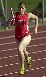 Junior Katie Christianson captured titles in four events on Wednesday afternoon at the 2002 Turkey Trials.