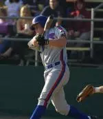 Sophomore third baseman Casey McGehee went 3-for-4 with two RBIs against Stanford Monday afternoon. (Photo by Justin Kase Conder)