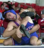 Senior Stephen Abas won his second regional title at the NCAA West Regional Championships on Saturday at Fresno State.