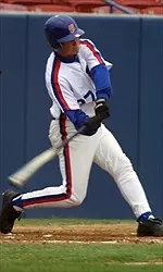 Sophomore third baseman Casey McGehee extended his hitting streak to 16 games in FS's 9-2 loss against Cal. (Photo by Justin Kase Conder)