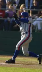 Sophomore shortstop Chris Patrick went 3-for-5 with a career high four RBI and four runs Sunday afternoon against Nevada. (Photo by Justin Kase Conder)