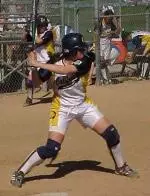 Courtney Scott drove in the only run of the game in California's 1-0 victory over Stanford in Game 6 of the Fresno State Regional.