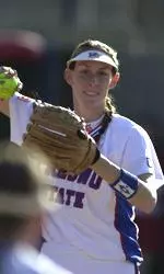 Junior right-hander Leslie Poole picked up her 14th victory and recorded a save in the Bulldogs' non-conference doubleheader sweep over UC Santa Barbara.