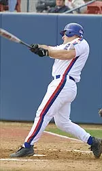 "In high school I usually won the battles at the plate. The first time I ever got laid out was my freshman year at Fresno State against Hawai'i. I just got up and thought it was fun."