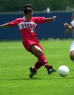 Junior forward Erin Sayegusa attempted one of Fresno State's five in the 2-0 loss against Denver Sunday afternoon.