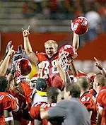 Brett Visintainer's 39-yard field goal as time expired lifted Fresno State to a 31-28 victory over Rice.
