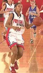 Junior Cophie Moore notched nine points and five rebounds in the Bulldog's 88-56 win over Louisiana-Monroe on Friday night in the opening round of the Fresno State Classic.